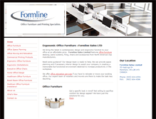 Tablet Screenshot of formlinesales.com